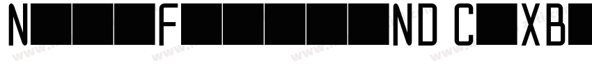 NikeFuturaND CnXBold字体转换